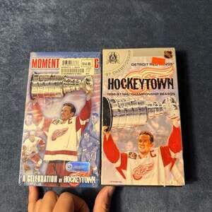 Detroit Red Wings Hockeytown 1996-97 NHL Championship Season vhs set